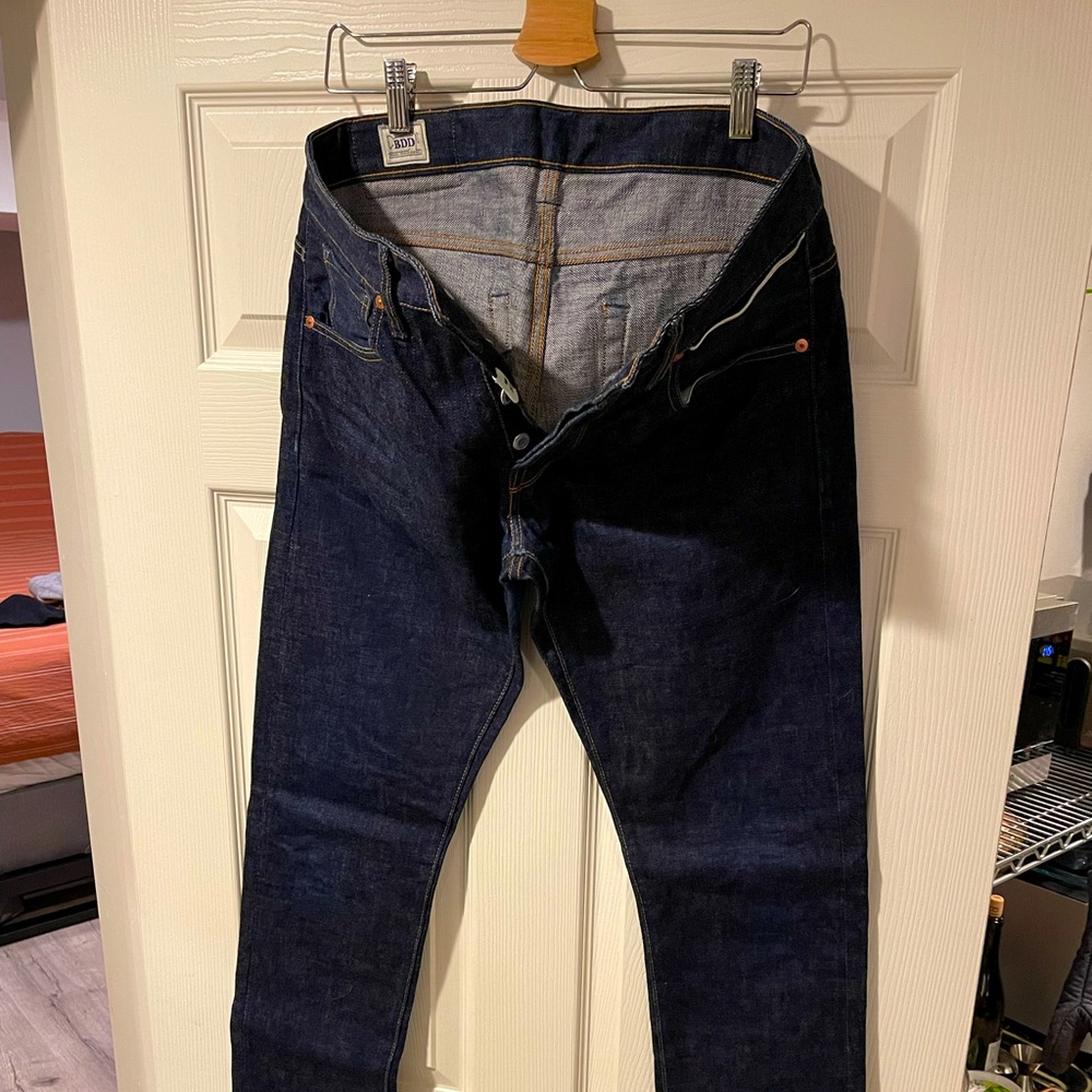 Benzak B-01 raw selvedge denim 32